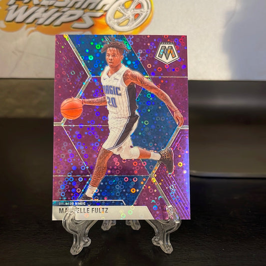 2019-20 Panini Mosaic Fast Break Purple Prizm /50 Markelle Fultz #47