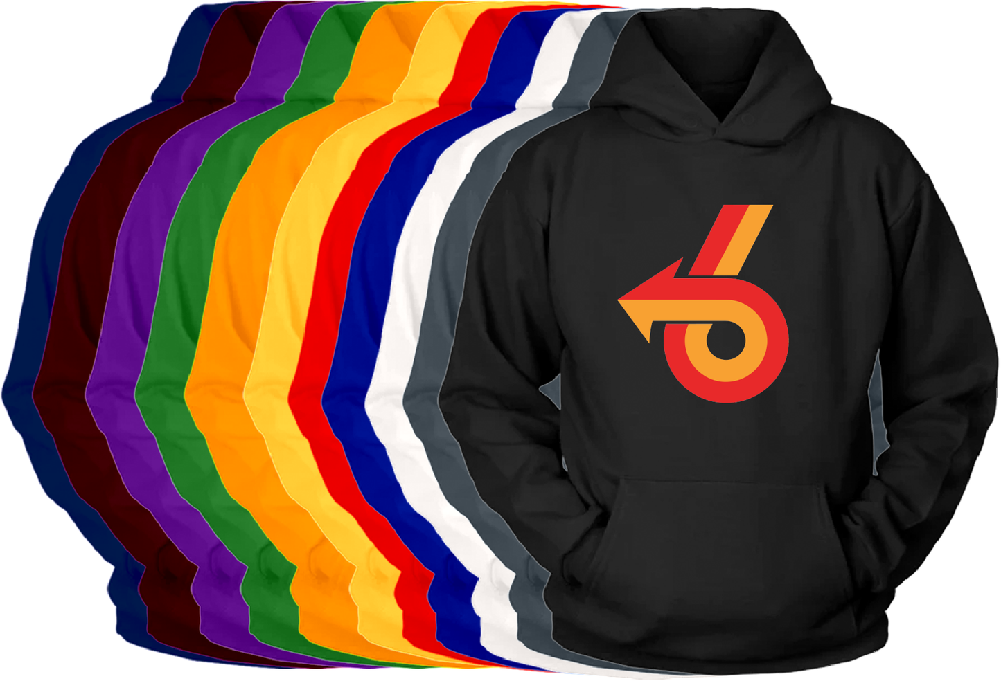 Grand National 6 Logo Hoodie DTF
