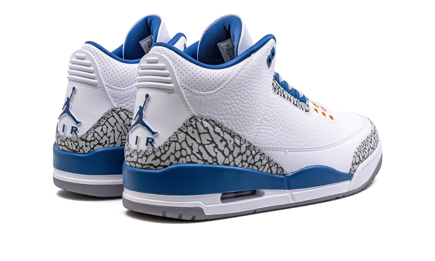 Nike Air Jordan 3 Retro True Blue Wizards