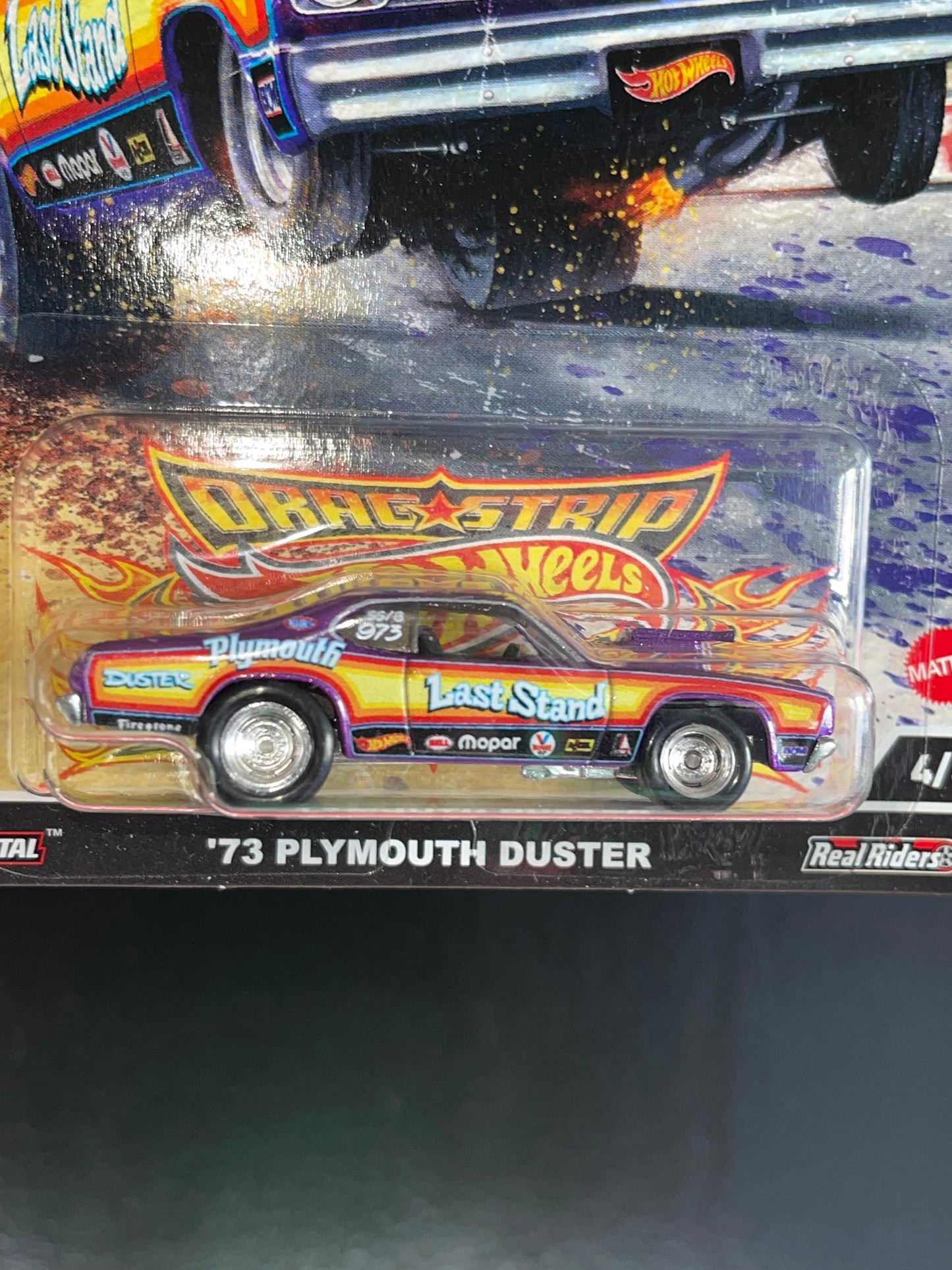 Hot Wheels Premium 73 Plymouth Duster Drag Strip Demons 4/5 Car Culture Diecast