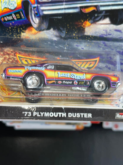 Hot Wheels Premium 73 Plymouth Duster Drag Strip Demons 4/5 Car Culture Diecast