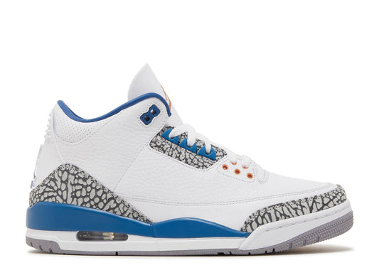 Nike Air Jordan 3 Retro True Blue Wizards