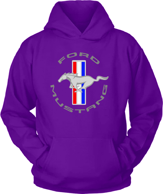 Reflective Ford Mustang Logo Hoodie