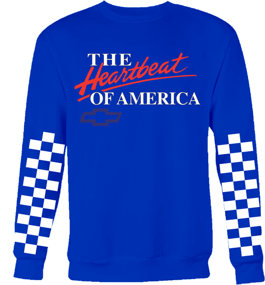 Heartbeat of America Racing Crew Neck