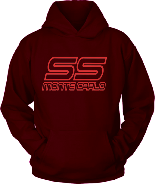 Reflective Monte Carlo SS Logo Hoodie
