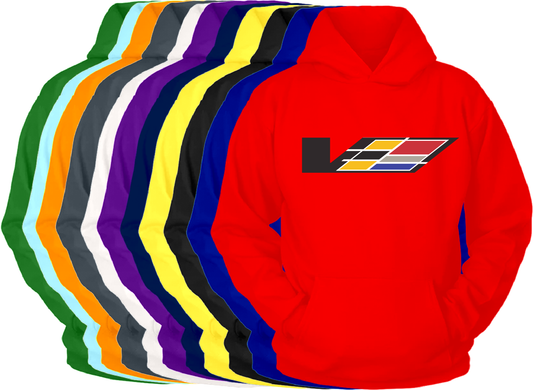 Cadillac CTS-V Logo Hoodie DTF