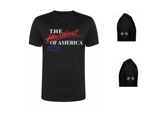 Heartbeat of America Racing Short Sleeve T-Shirt