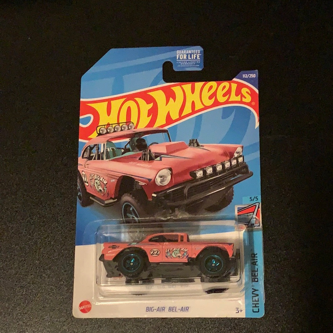 Hot Wheels Big-Air Bel-Air Pink #112 112/250 2022 Chevy Bel Air 5/5