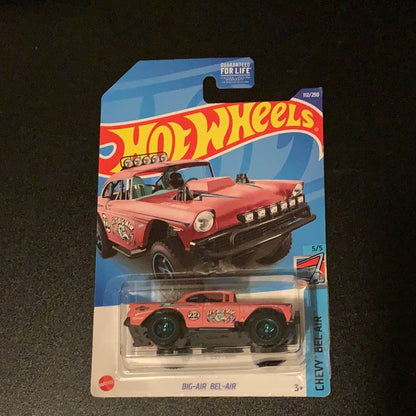 Hot Wheels Big-Air Bel-Air Pink #112 112/250 2022 Chevy Bel Air 5/5