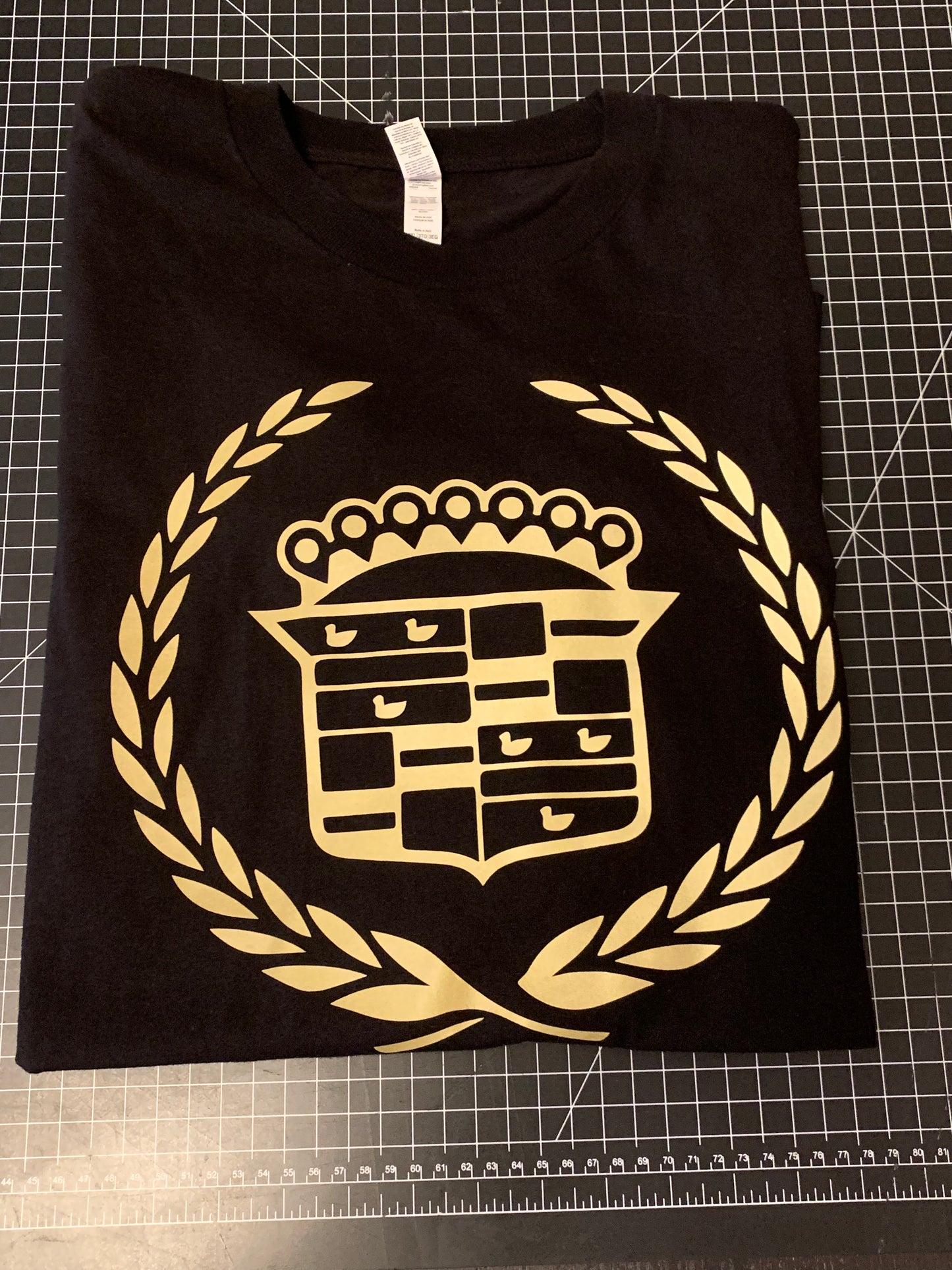 Reflective Cadillac logo long sleeve shirt  3x