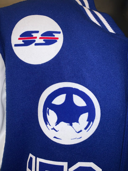 Impala University ‘58 ‘96 Letterman Heavy Varsity Jacket Blue/White