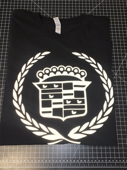 Reflective Cadillac logo long sleeve shirt  3x