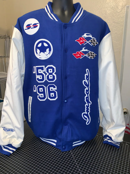 Impala University ‘58 ‘96 Letterman Heavy Varsity Jacket Blue/White
