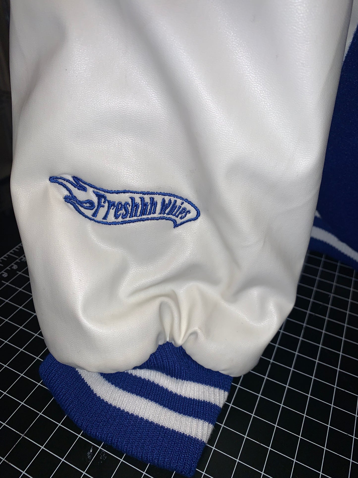 Impala University ‘58 ‘96 Letterman Heavy Varsity Jacket Blue/White