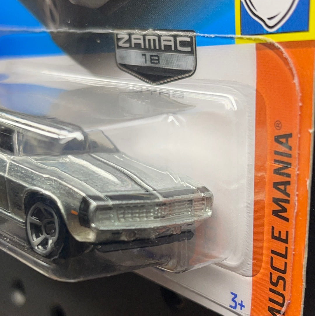 Hot Wheels '69 Camaro Convertible Zamac Muscle Mania