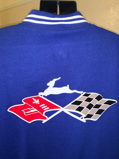 Impala University ‘58 ‘96 Letterman Heavy Varsity Jacket Blue/White