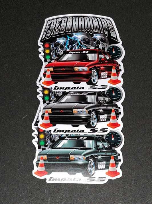 Impala SS “Under ConSStruction” Sticker Pack
