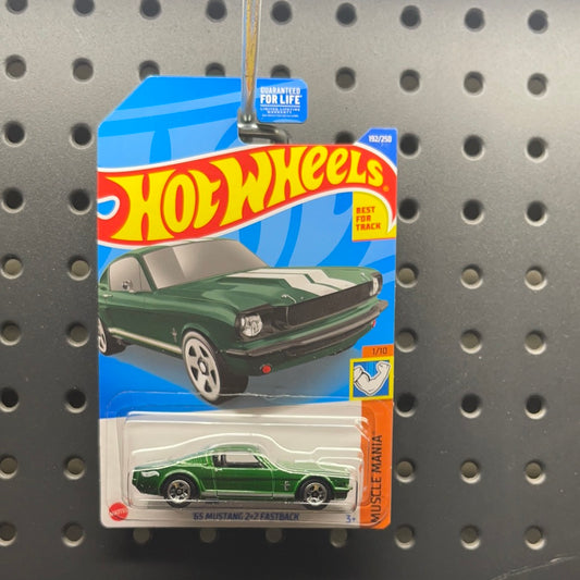 Hotwheels #1/10 Muscle Mania  #192/250 HW '65 MUSTANG 2+2 FASTBACK
