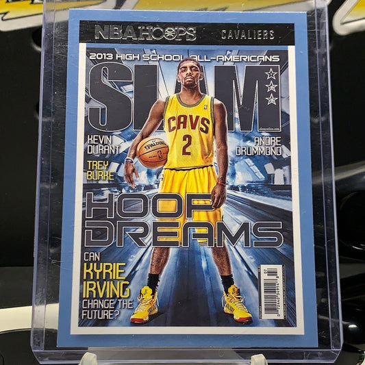 2021-22 Panini NBA Hoops Slam Magazine Insert #169 Kyrie Irving Card CAVALIERS
