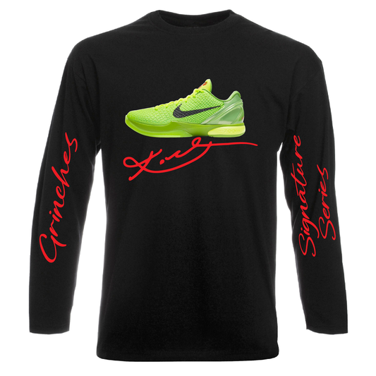 Reflective Kobe Grinch Signature Series T-shirt