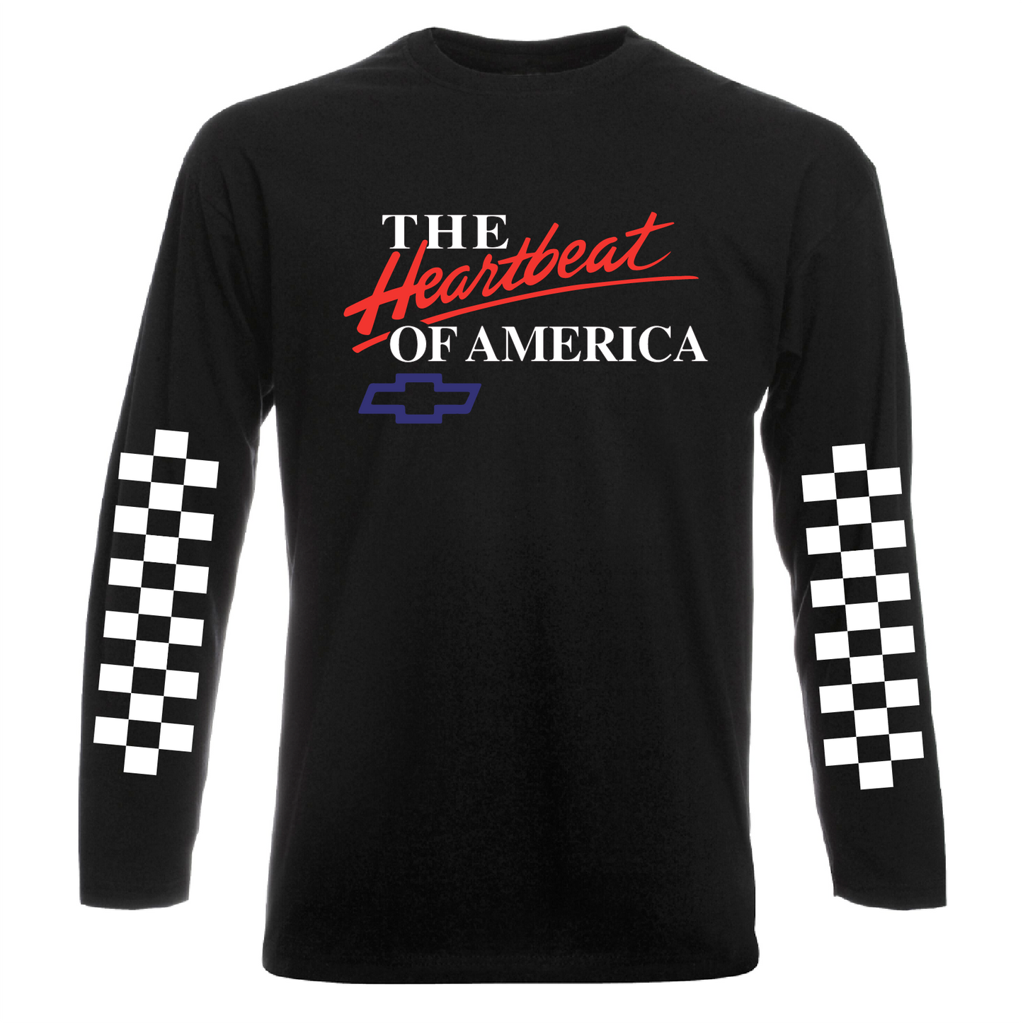 Heartbeat of America Racing Long Sleeve T-Shirt