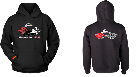 WX3 Black Reflective Logo Hoodie